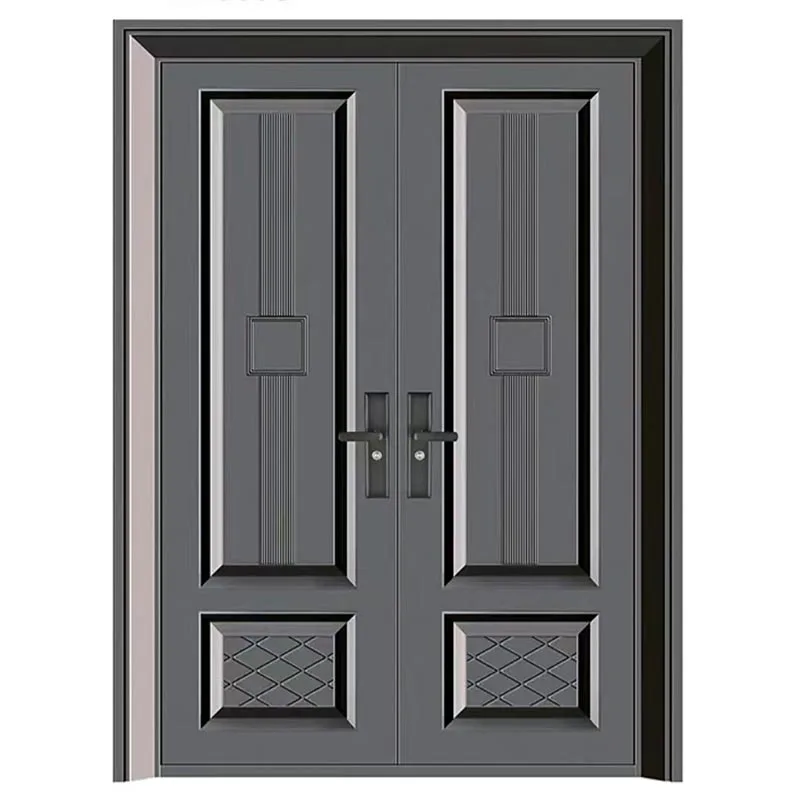 Fire-Resistant Copper-Aluminum Double Door