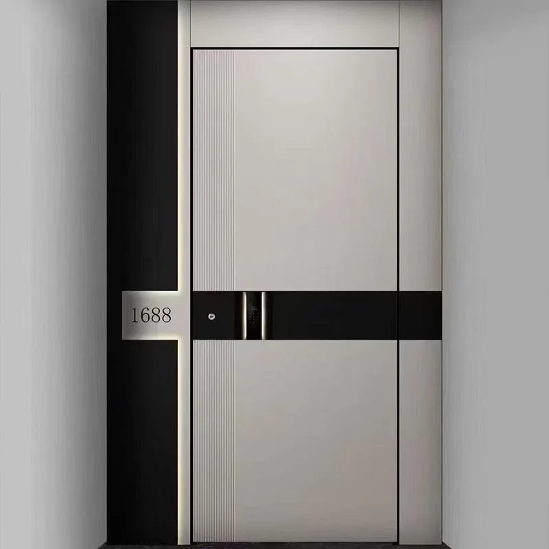Porta in alluminio pressofuso insonorizzata e termoisolante – Design scenografico